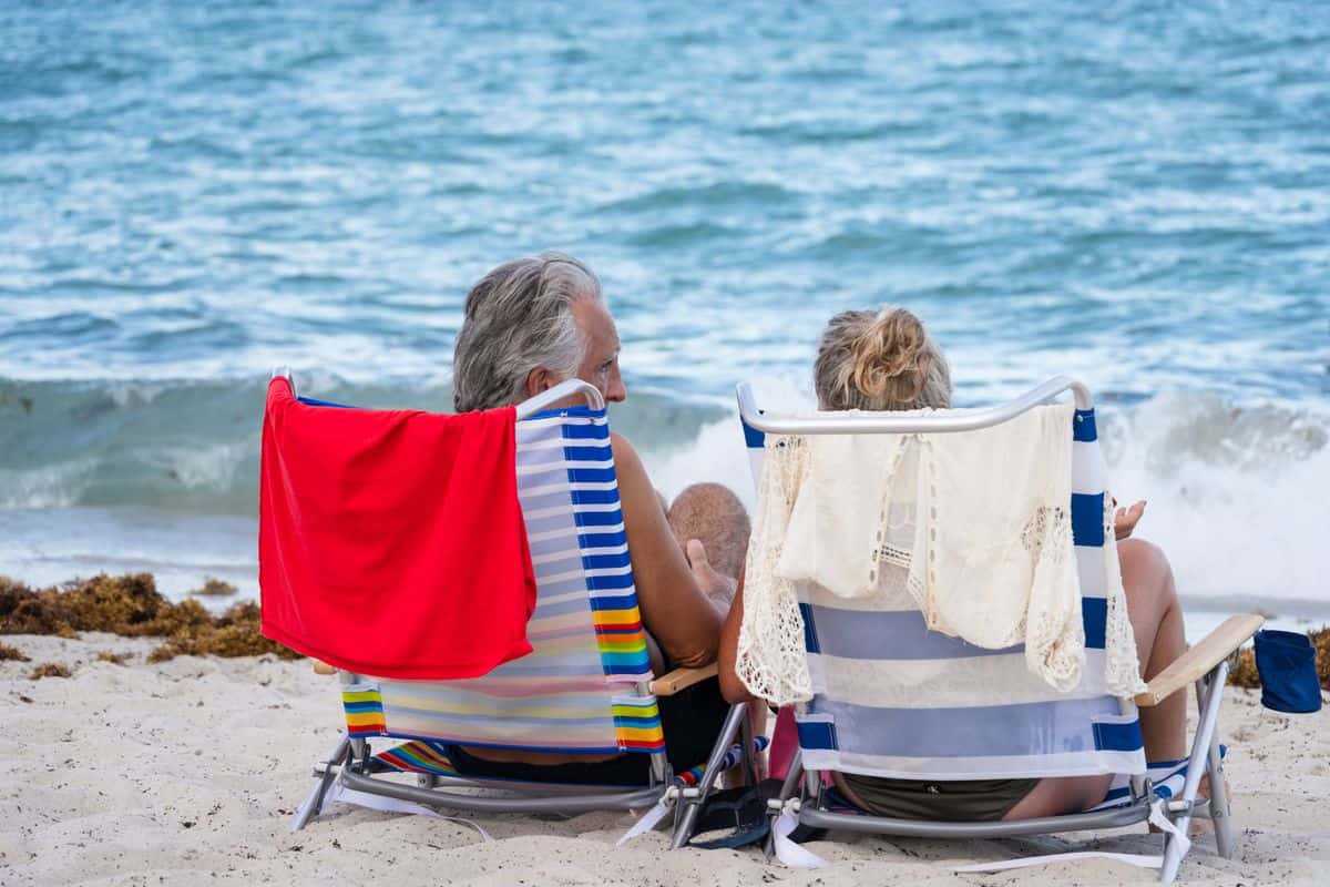 Retirement planning scene representing how much to save monthly to retire at 50